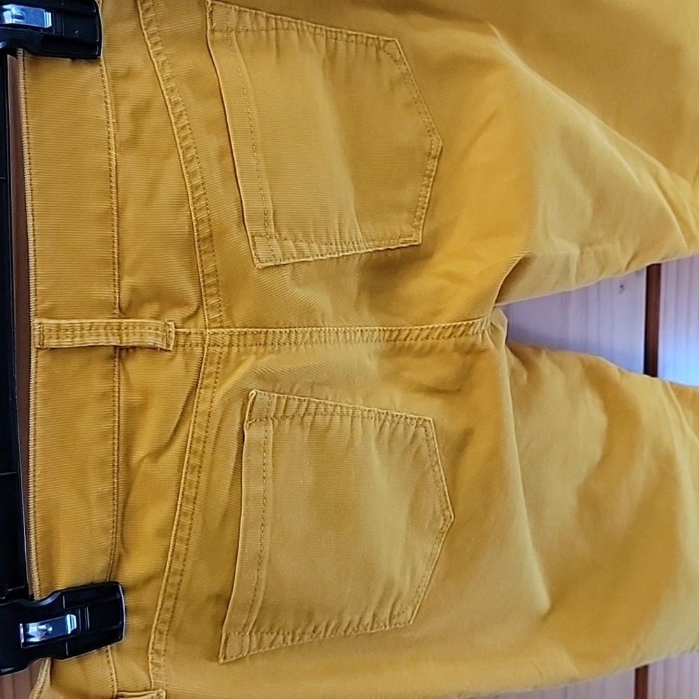 AnnTaylor Loft modern straight corduroy pants.  Gently used. - Picture 4 of 4